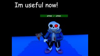 Maxing out Horrortale! Sans in Undertale Endless Route Roblox