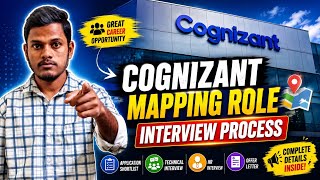 Cognizant Mapping Role Interview Process 2026 | Questions & Answers | Freshers Hiring Update🫵🫵