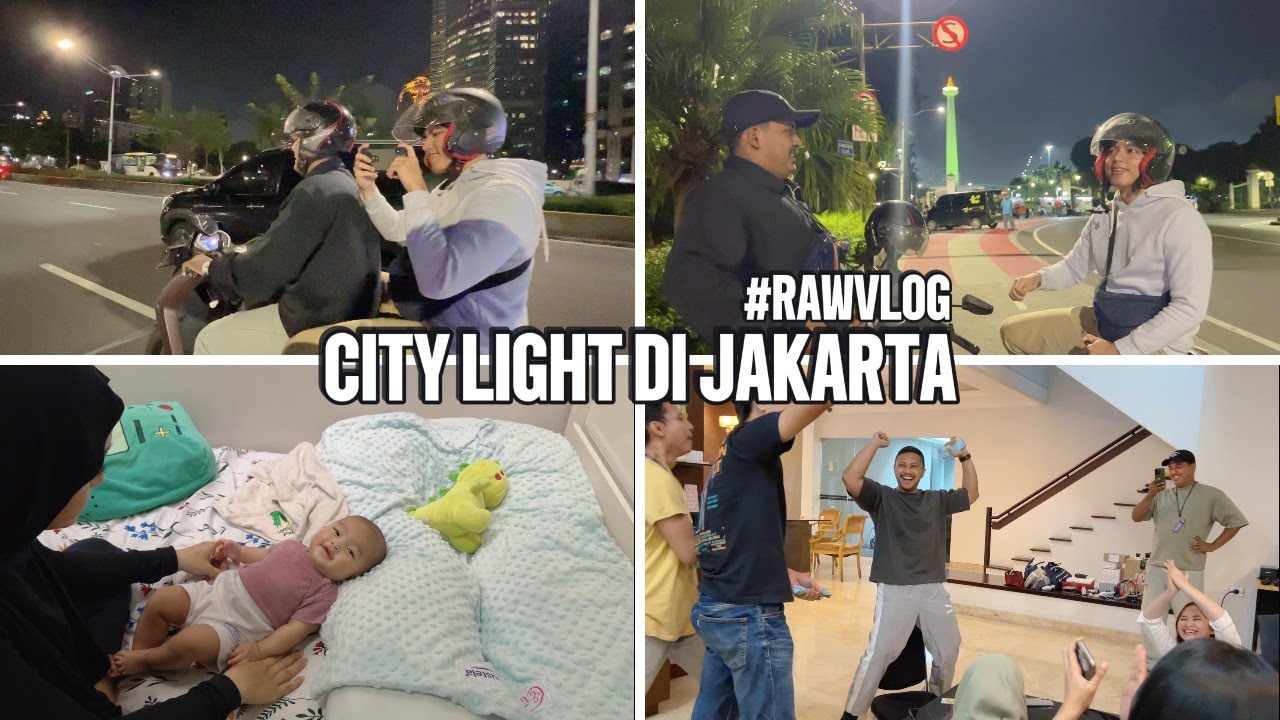 #RAWVLOG - KELILING JAKARTA SAMA ANAK ANJAY TEAM !! VLOG TER RANDOM