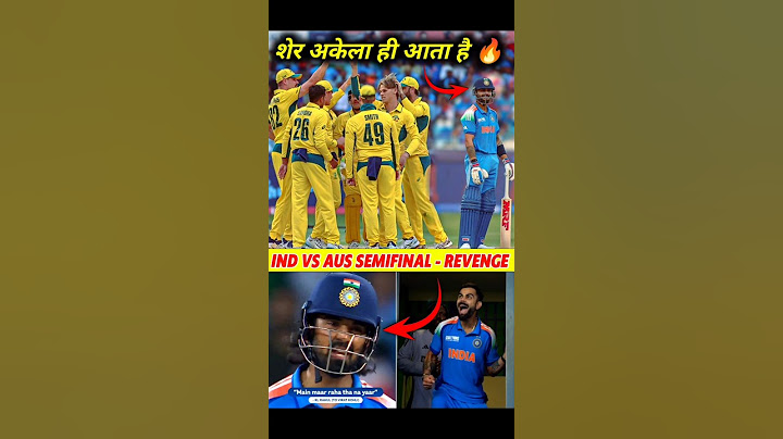 IND vs AUS 🔥 Semi-Final मैच के TOP 5 Moments