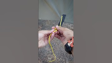 Çadır ve Tarp Bağlantı Düğümü  #shorts