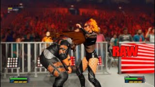 WWE 2K23 RAW NIA JAX GETS INTO A VOLATILE ALTERCATION WITH BECKY LYNCH!!!!!!!!!!!!!!