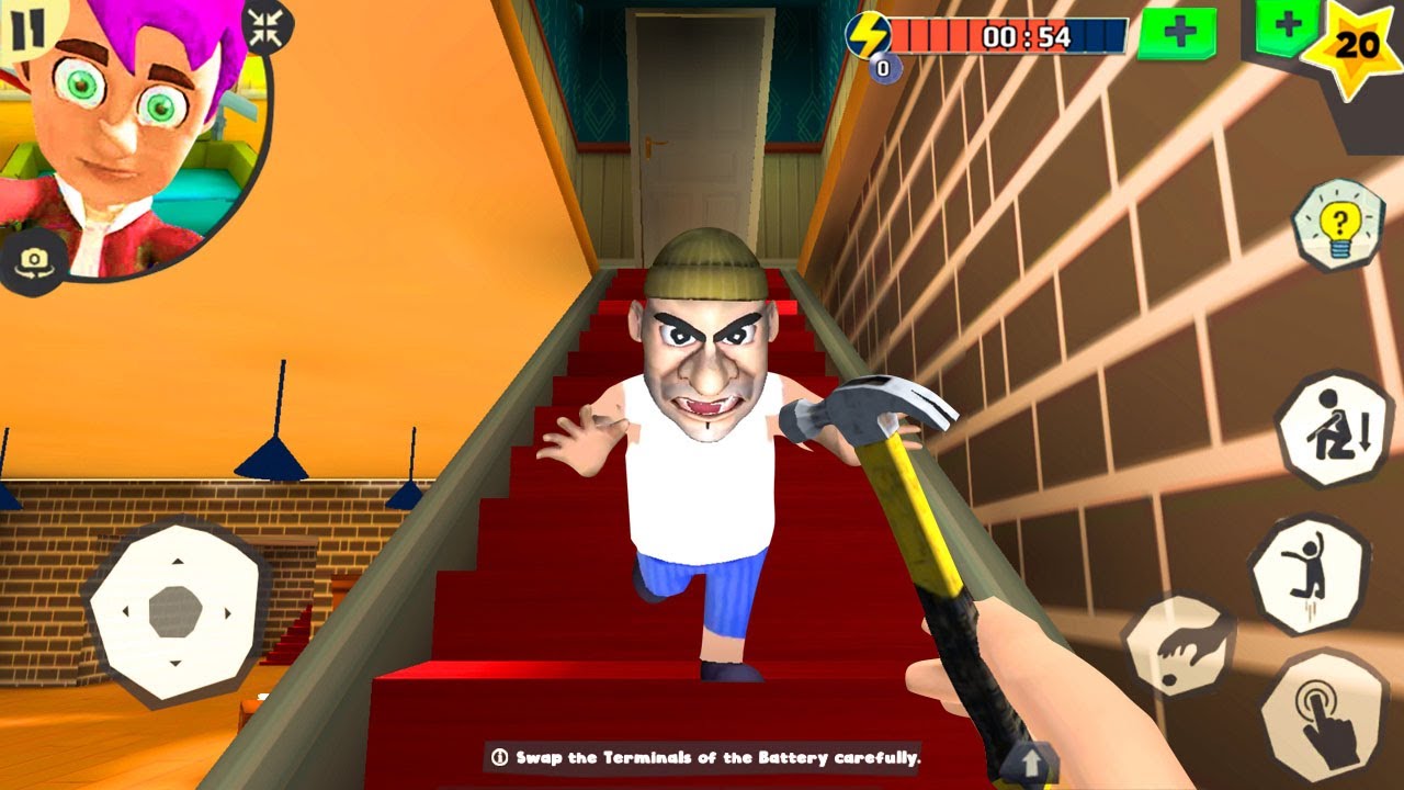 Scary Robber Home Clash - New Update New Chapter New Levels Dry Me A Robber (Android,iOS)