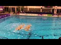 Синхронное плавание | Россия| Open De France 2018, Russian synchronized swimming TEAM TECHNICAL