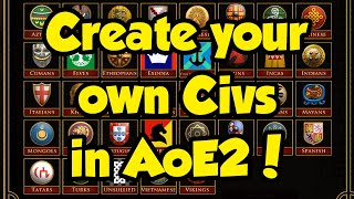 Amazing AoE2 website - create your own civs! screenshot 1