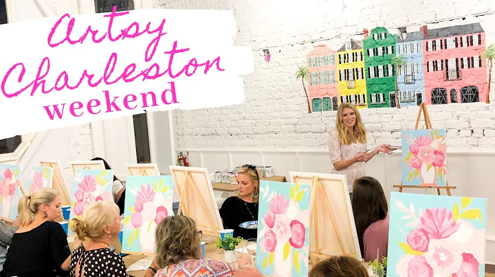 Artsy Charleston Weekend Vlog (Pop Up & Painting Class)