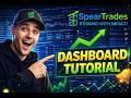 SpearTrades Dashboard Full Tutorial | Track, Analyze &amp; Trade Smarter