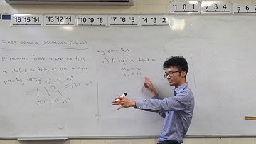 First Order Recursion