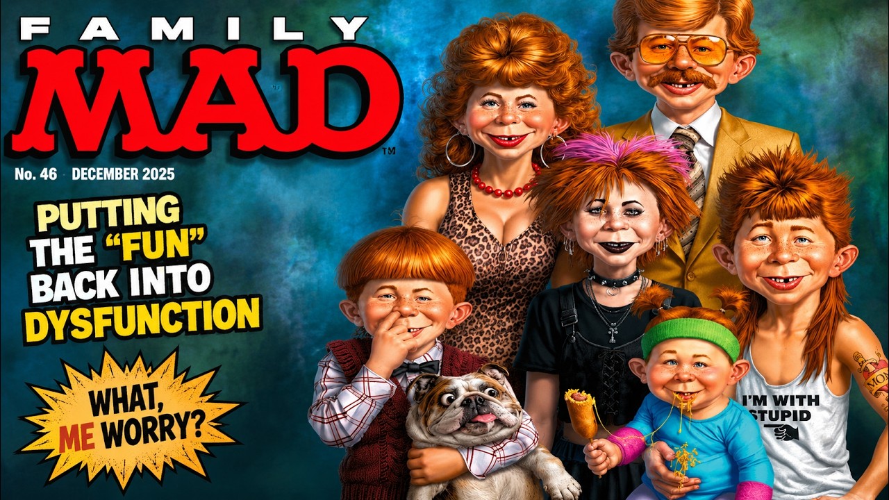 MAD Magazine #46 | The Funniest Dysfunctional Family Ever - YouTube