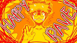 (flash warn) HAPPY RAVE!! // adobe animate test