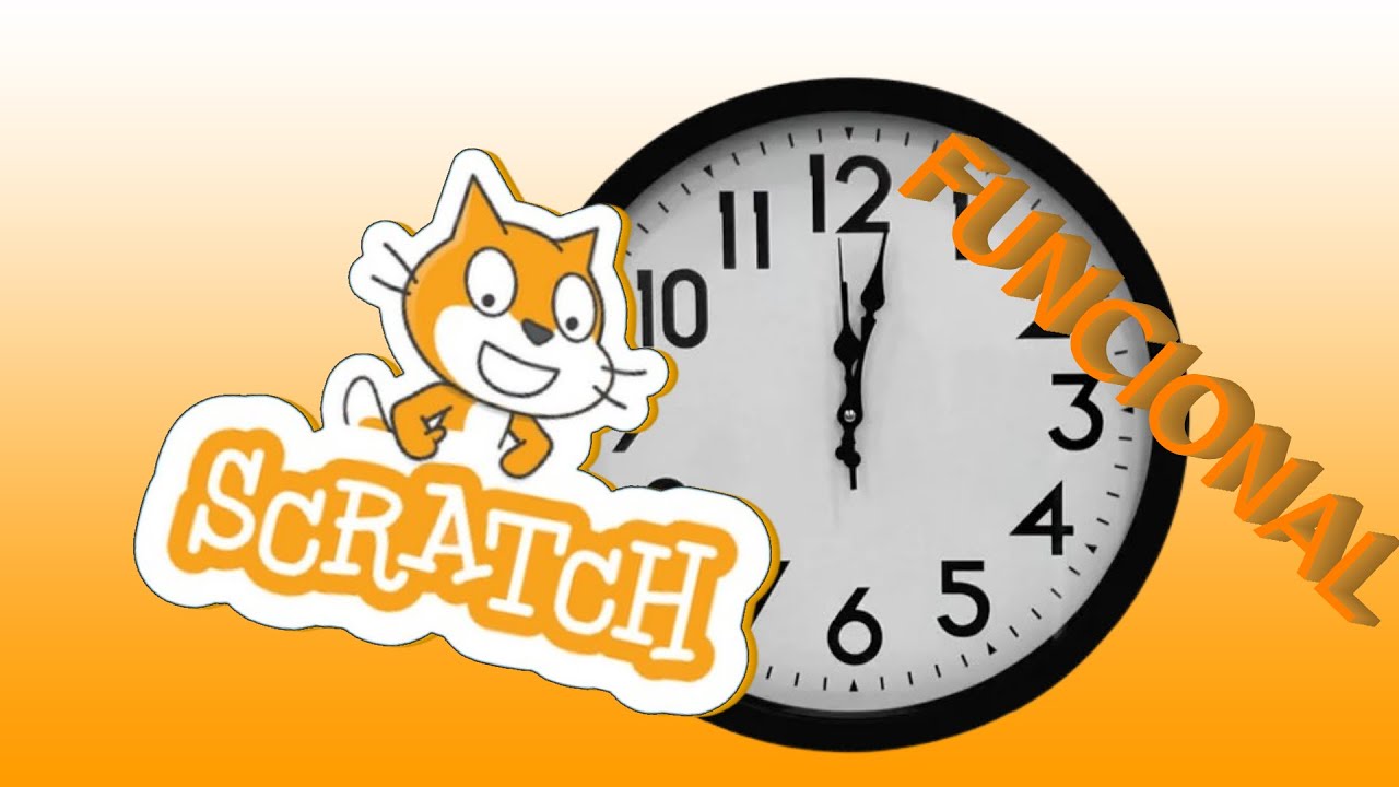 Cómo hacer un reloj analógico en scratch.⌚💻 - YouTube