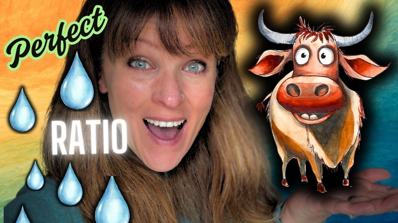 STEAL my 4 Step Trick to loading my watercolor brush PERFECTLY, every time 🙌