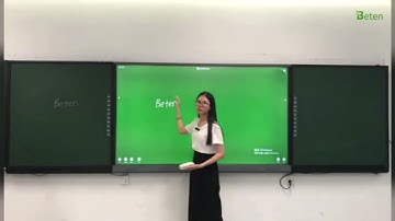 Multi-functional Interconnection E-smart Blackboard  For Education  | Beten