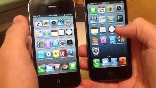 iPhone 5 vs. iPhone 4S vs. iPhone 4