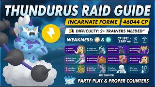 Thundurus Raid Guide - Pokémon GO Content