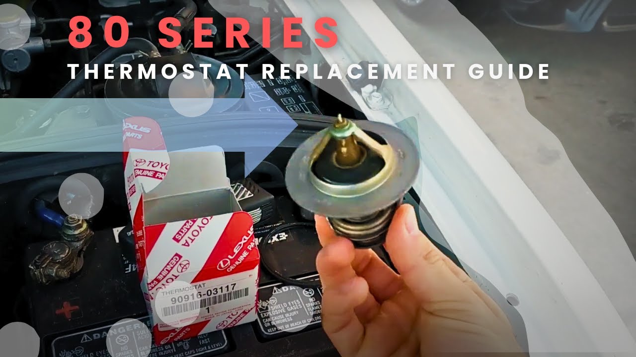 замена термостата ленд крузер 200 дизель