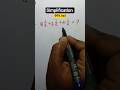 Simplification Only 1% Can Solve #shorts #shortsfeed #trending #maths #mathstricks
