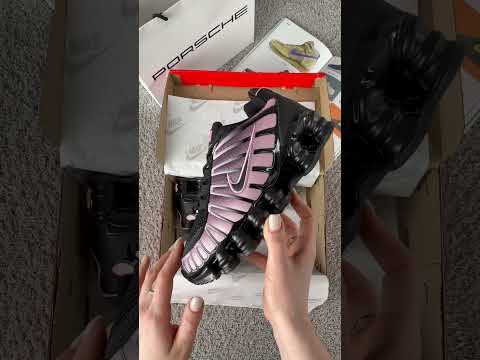 Кросівки  Shox TL Black Pink B5077, видео 1