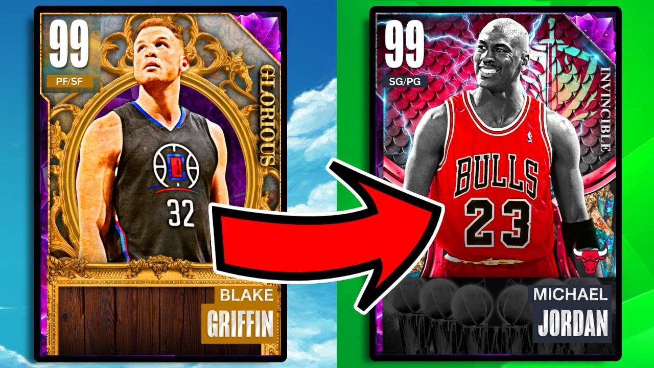 I Turned Dark Matter Blake Griffin into Invincible Michael Jordan!!