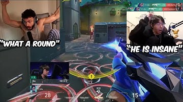 Tarik & TenZ Reacts To T1 iZu Insane 1v2 CLUTCH Against DRX In VCT