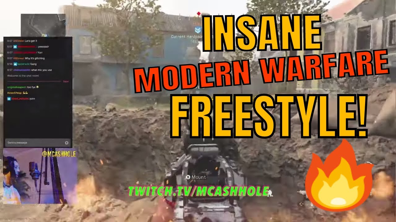 Insane Freestyle Playing Modern Warfare!!! - HD Audio