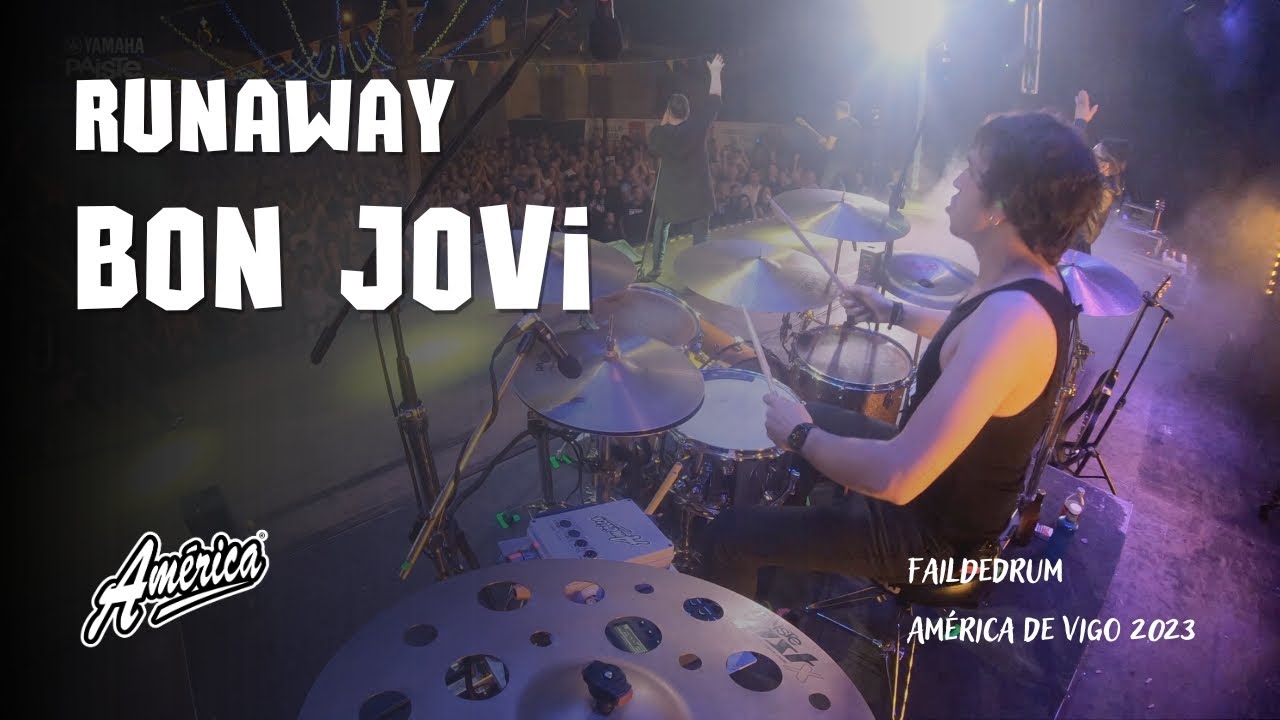 Runaway - América de Vigo 2023 - FaildeDrum (Bon Jovi) - YouTube