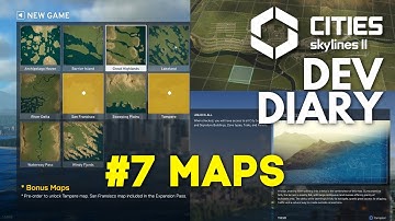 Cities: Skylines 2 - Dev Diary - #7 Maps & Themes