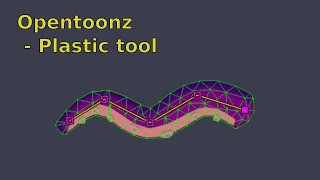 Animating flexible objects in opentoonz