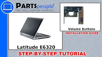Dell Latitude E6320 (P12S001) Volume Button Circuit Board How-To Video Tutorial