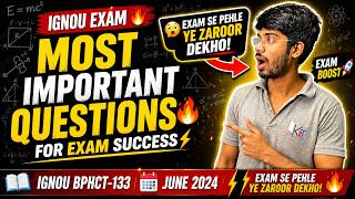BPHCT-133 June 2024 PYQ Oneshot | Most Expected Questions with Solutions | IGNOU Physics 🔥