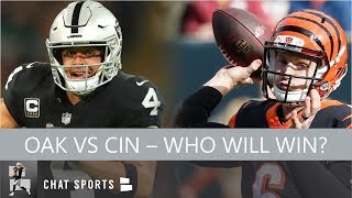 Raiders vs. bengals: preview, prediction, keys to the game & betting
odds