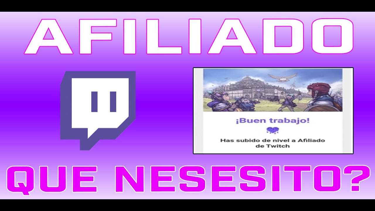 Como Reclamar El Afiliado En Twitch