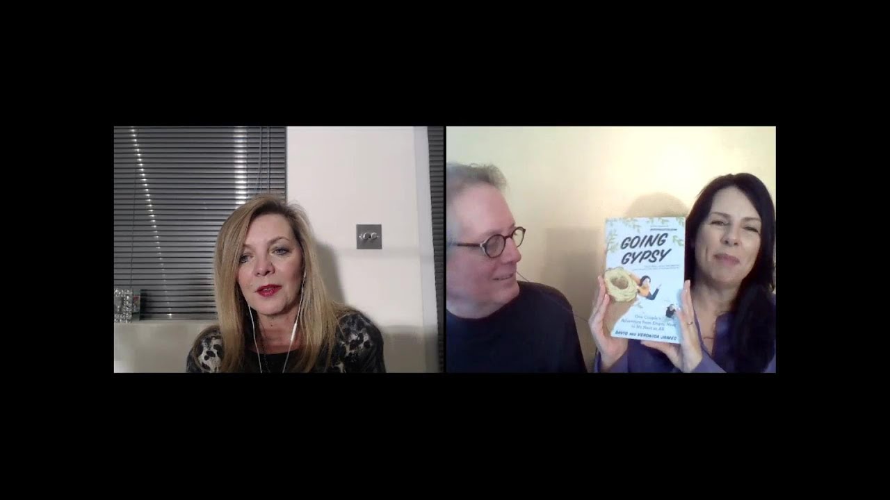 When Emptynesters Leave Home and Become Gypsynesters: Interview with  David and Veronica James - YouTube