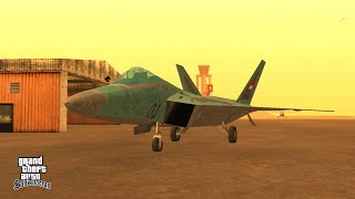 GTA SA - F-22 Raptor TNI AU (Indonesia Air Force) | Mods Vehicle Android/PC