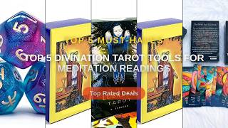 Don't Buy Top 5 Divination Tarot Tools For Meditation Readings Before Watching This! - The Divine Fl