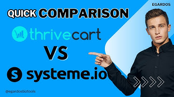 ThriveCart Vs Systeme.io 2024 (Quick Comparison)