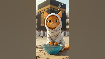 A Cat’s Kindness at the Kaaba That Melted Millions of Hearts 🕋✨ #adventurestories #hearttouching
