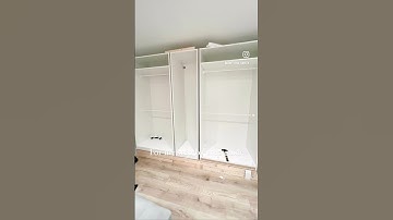 IKEA PAX WARDROBE. Subscribe for more hacks #renovation ikeahack #diyhacks #diyhack #ikeapax #ikea