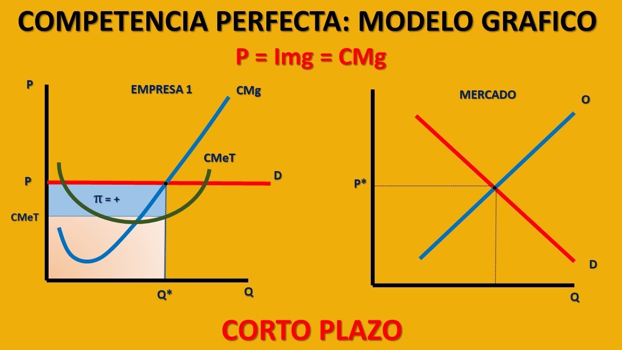 Perfect competition market chart - YouTube