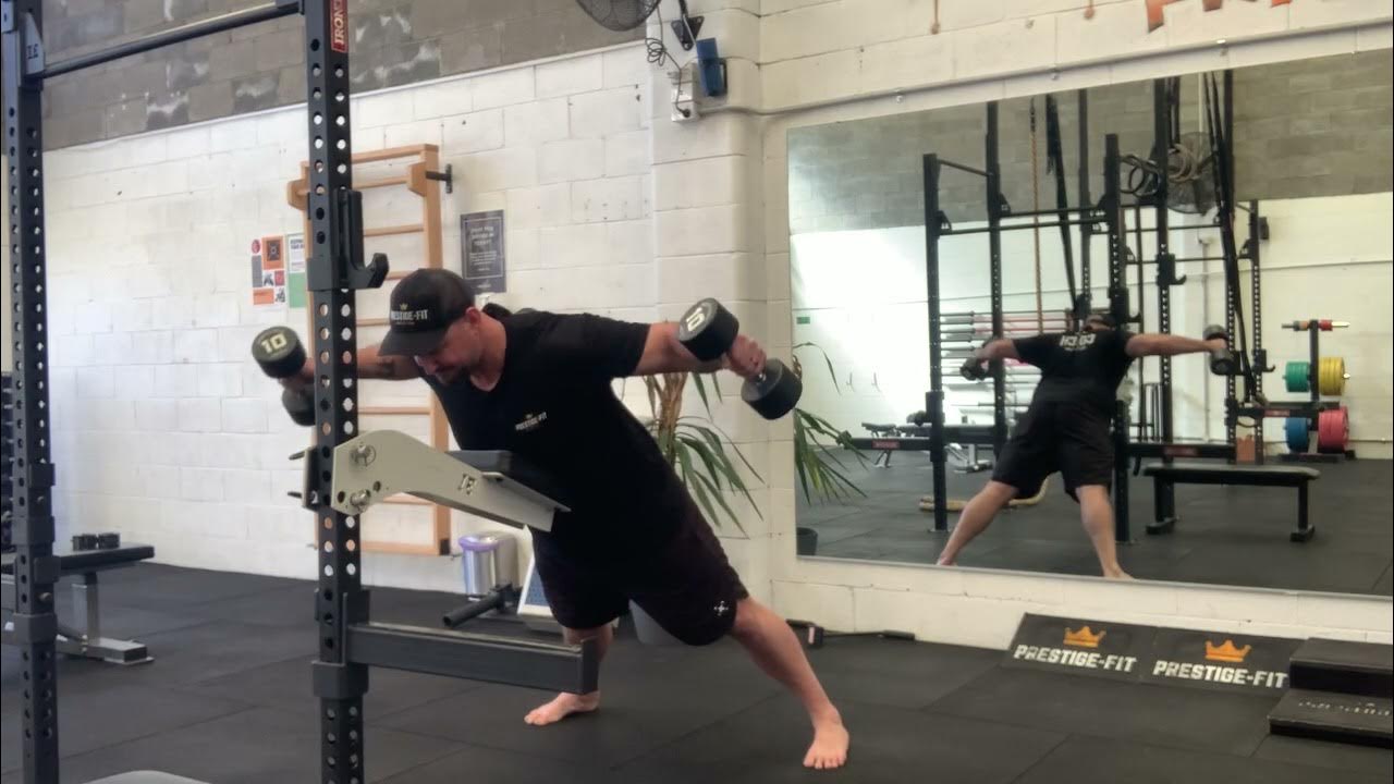 Chest Supported Dumbbell Rear Delt Fly YouTube