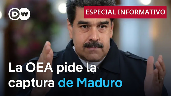 Secretario General de la OEA pide la detención de Maduro por "baño de sangre" ante la CPI