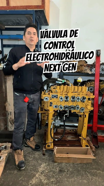Valvula de Control Principal Electrohidráulico de Excavadora Next Gen  #caterpillar