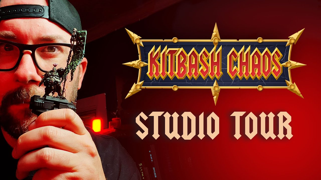 Warhammer Hobby Workspace Tour!