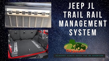 JEEP Trail Rail Management System for Wrangler Rubicon 2021.