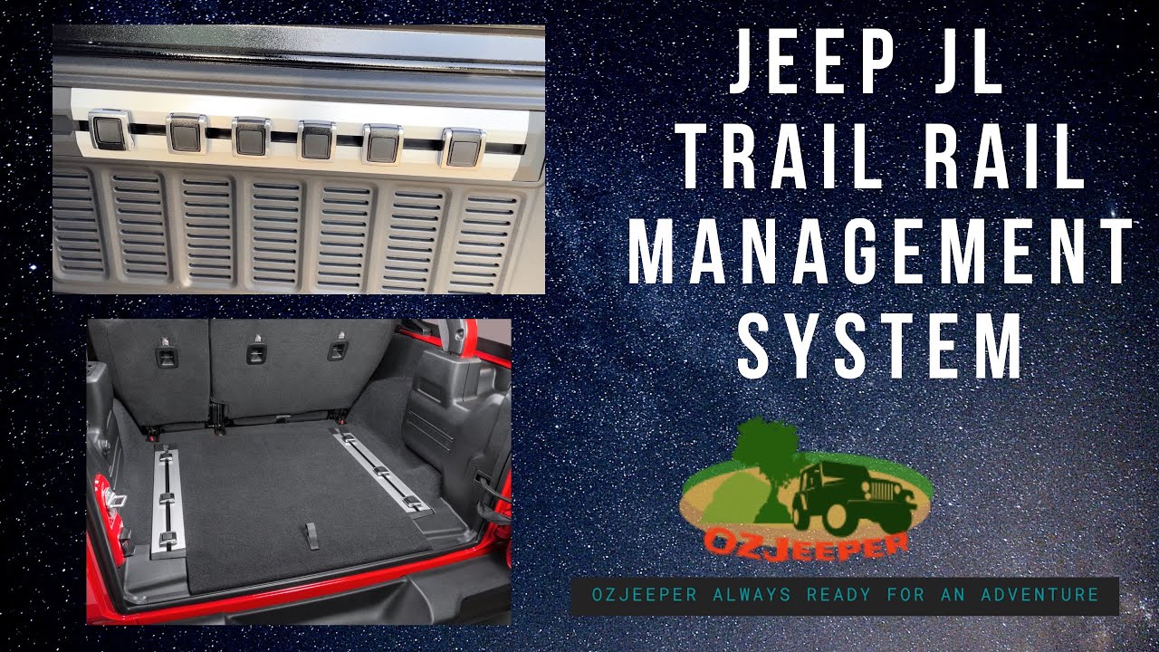 JEEP Trail Rail Management System for Wrangler Rubicon 2021. - YouTube