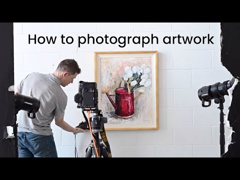 Video: How To Photograph Paintings