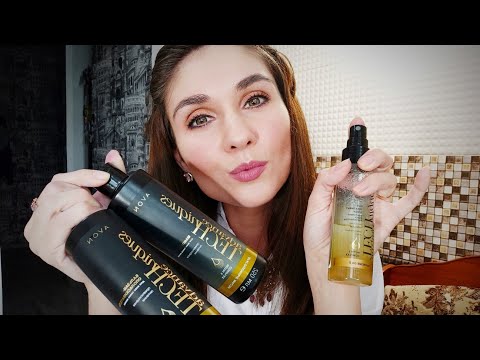 Шампунь, бальзам, двухфазная сыворотка-спрей для волос Advance Techniques Драгоценные масла Avon✨