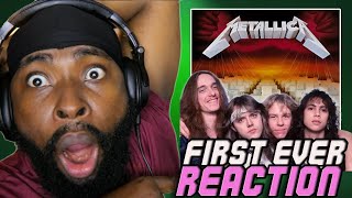 HIP HOP FAN REACTS TO Metallica "MASTER OF PUPPETS" FOR THE FIRST TIME!! MIND BLOWN!! BEST LYRICS