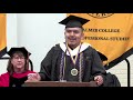 Gerardo Escalera Cardoso's Commencement Speech 2024