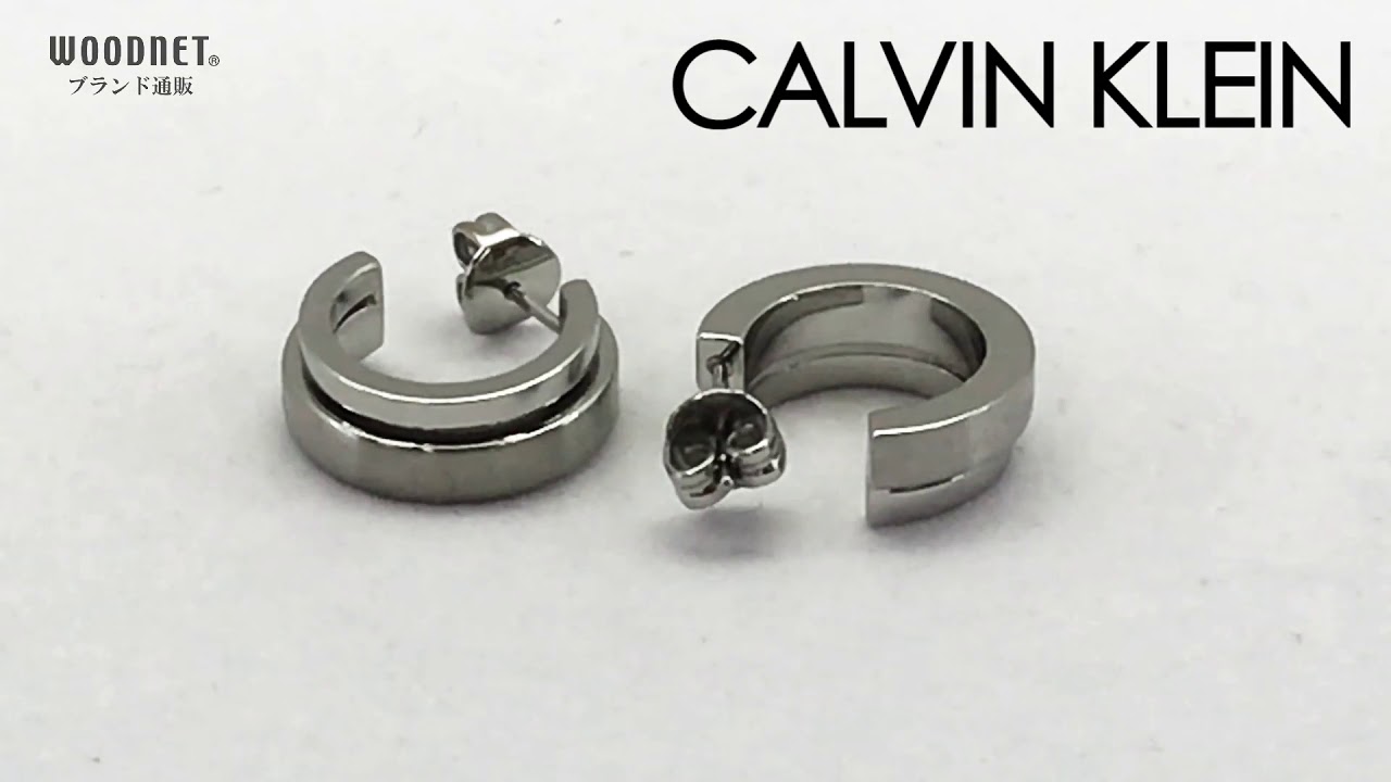 CALVIN KLEIN KJ6AME080100 ピアス カルバンクライン - YouTube